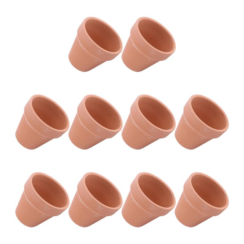 Cactus Mix Pot - 10 pz Mini vaso di Terracotta