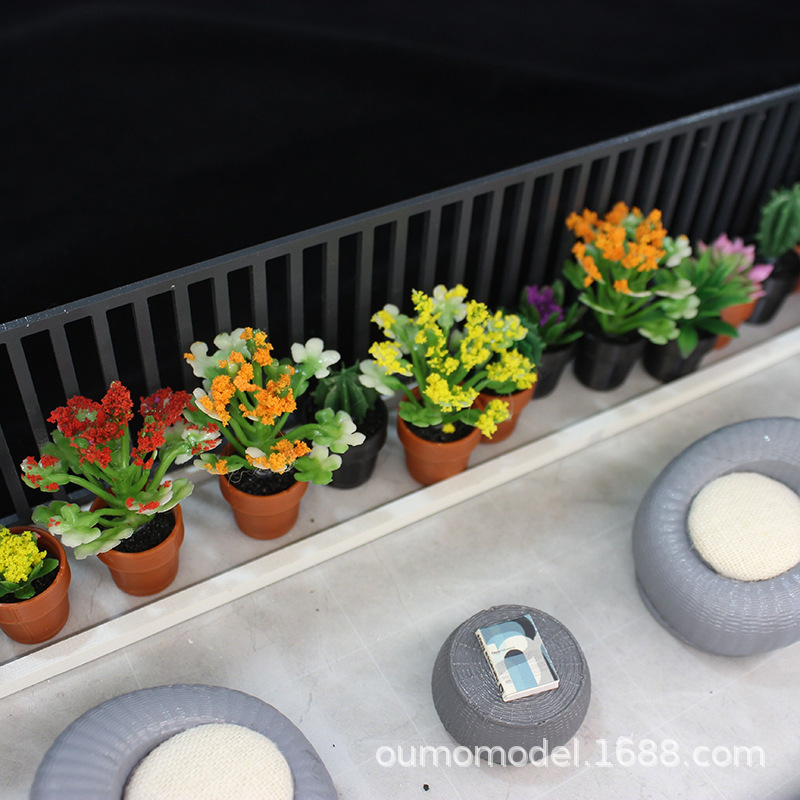 Cactus Mix Pot - Mini piante simulate Cactus Modello di