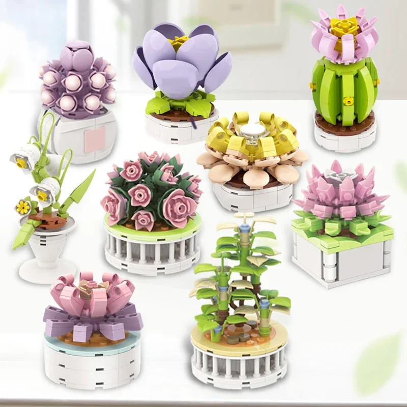 Blocchi da Costruzione DIY per - Cactus Mix Pot recensione e prezzo