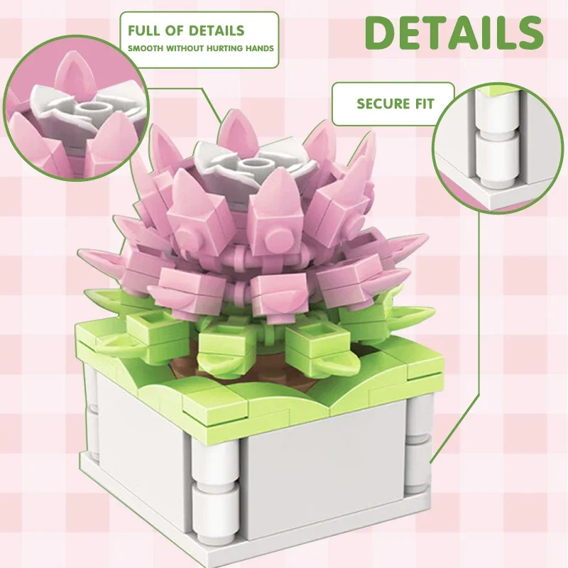 Blocchi da Costruzione DIY per - Cactus Mix Pot recensione e prezzo