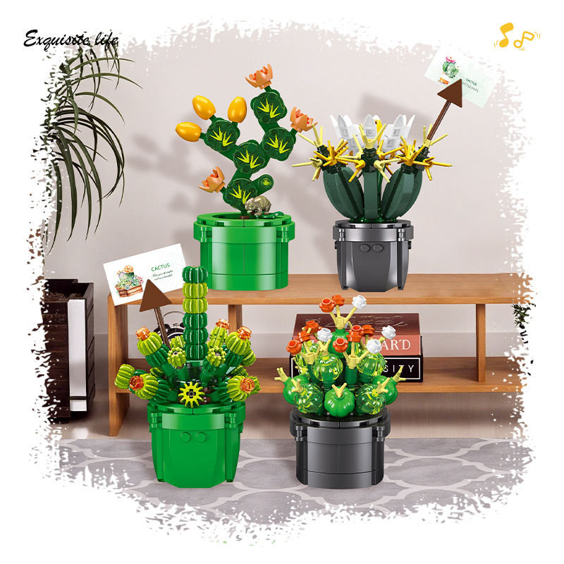 JIE-STAR JJ9175 Cactus Pianta  - Cactus Mix Pot recensione e prezzo